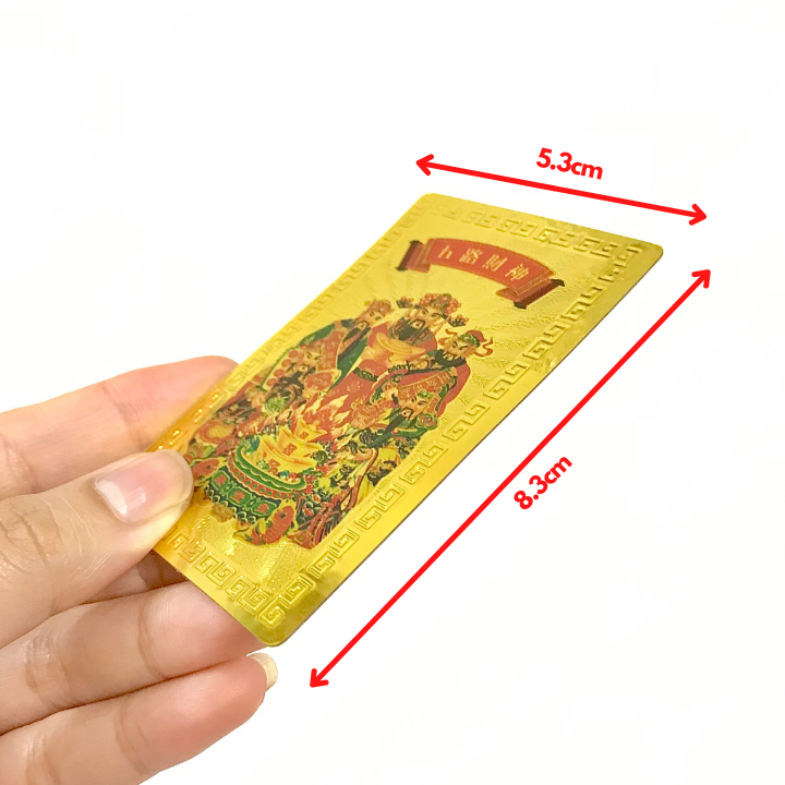 Thẻ Kim Bài Ngũ Lộ Thần Tài - SP005736